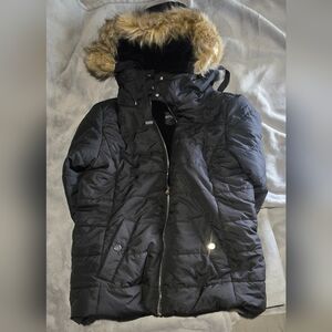 ❗️❗️❗️Price Drop Black Puffer Jacket with Fur Hood